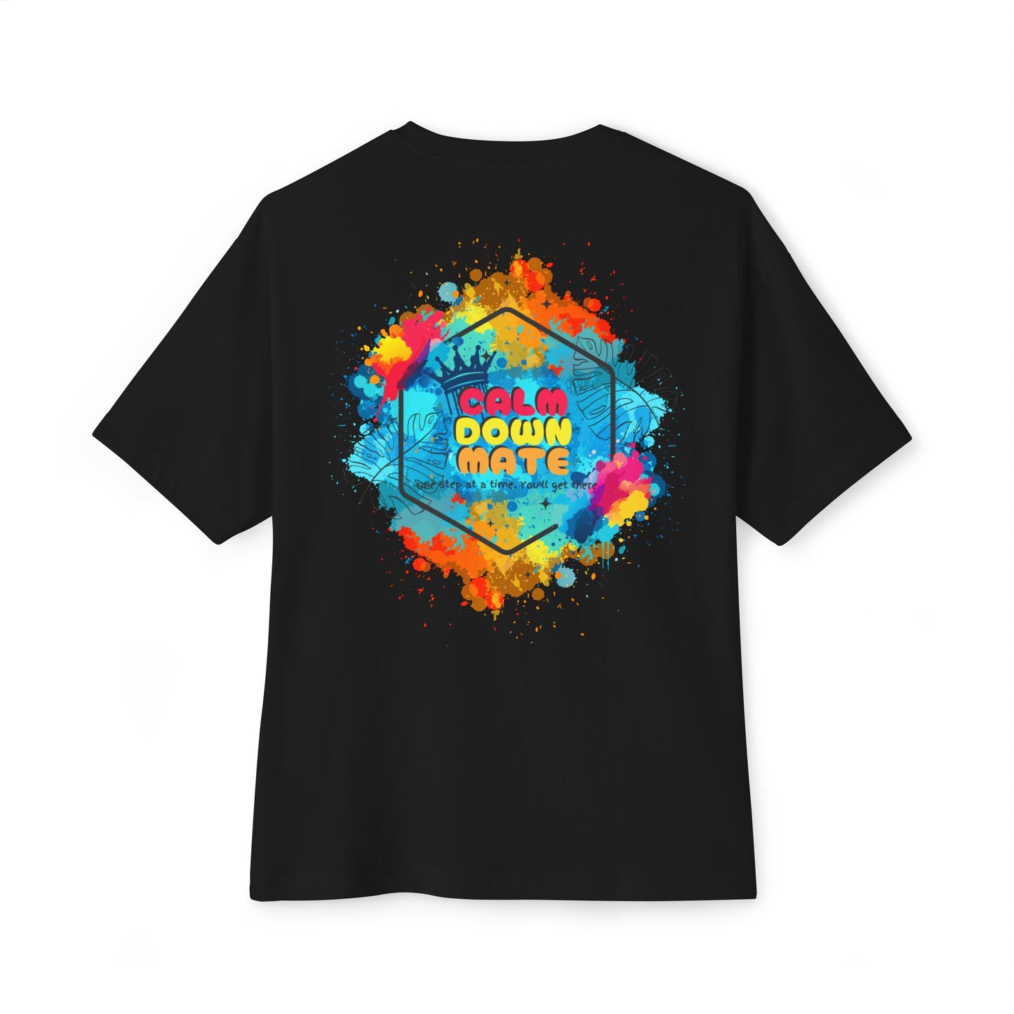 Vibrant Unisex Boxy Tee - Life in Full Color, Cool Summer Top, Relaxed Fit T-Shirt, Gift for Art Lovers, Casual Streetwear