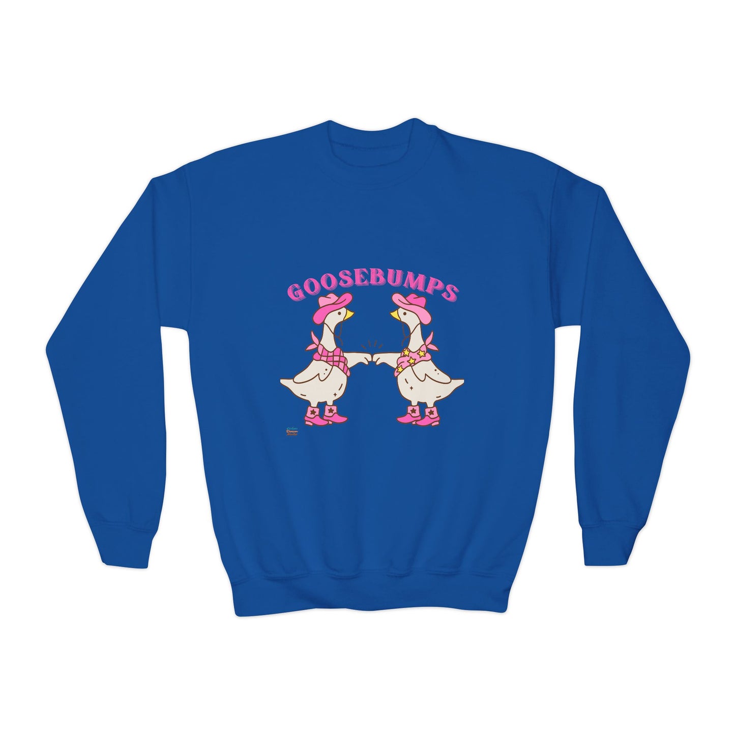 Goosebumps Youth Sweatshirt, Cute Animal Gift, Cozy Kids Apparel, Fun Birthday Present, Seasonal Wear
