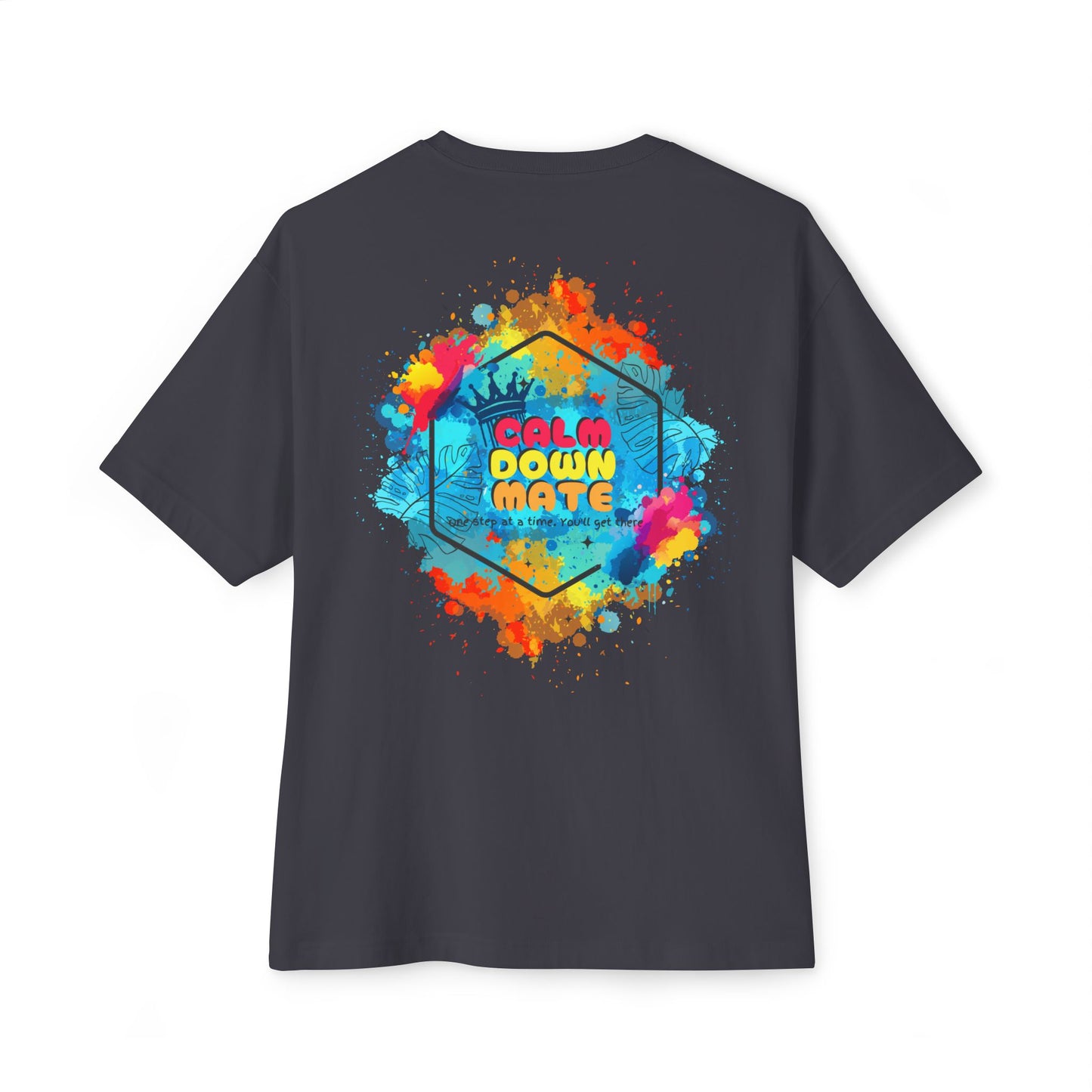 Vibrant Unisex Boxy Tee - Life in Full Color, Cool Summer Top, Relaxed Fit T-Shirt, Gift for Art Lovers, Casual Streetwear