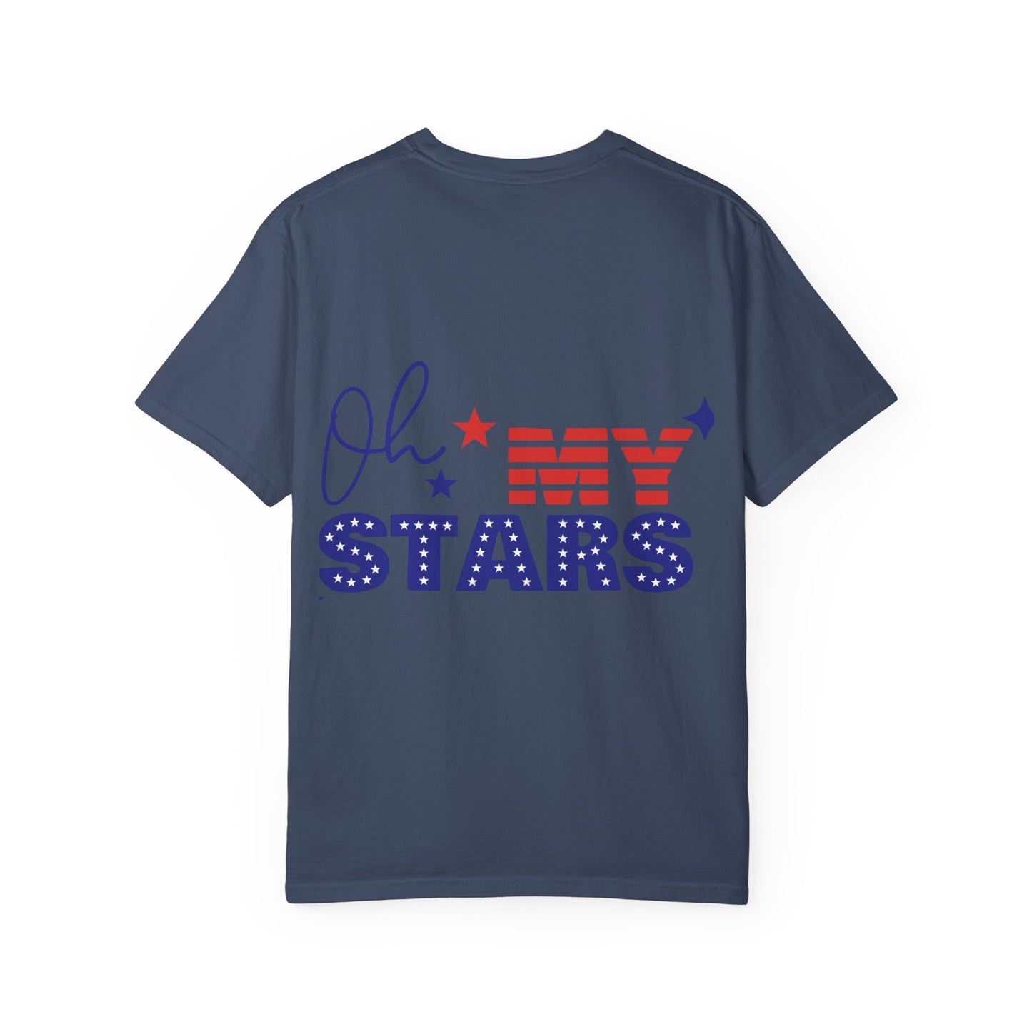 Calm Down Mate Unisex Garment-Dyed T-Shirt - Fun Graphic Tee for Relaxed Vibes