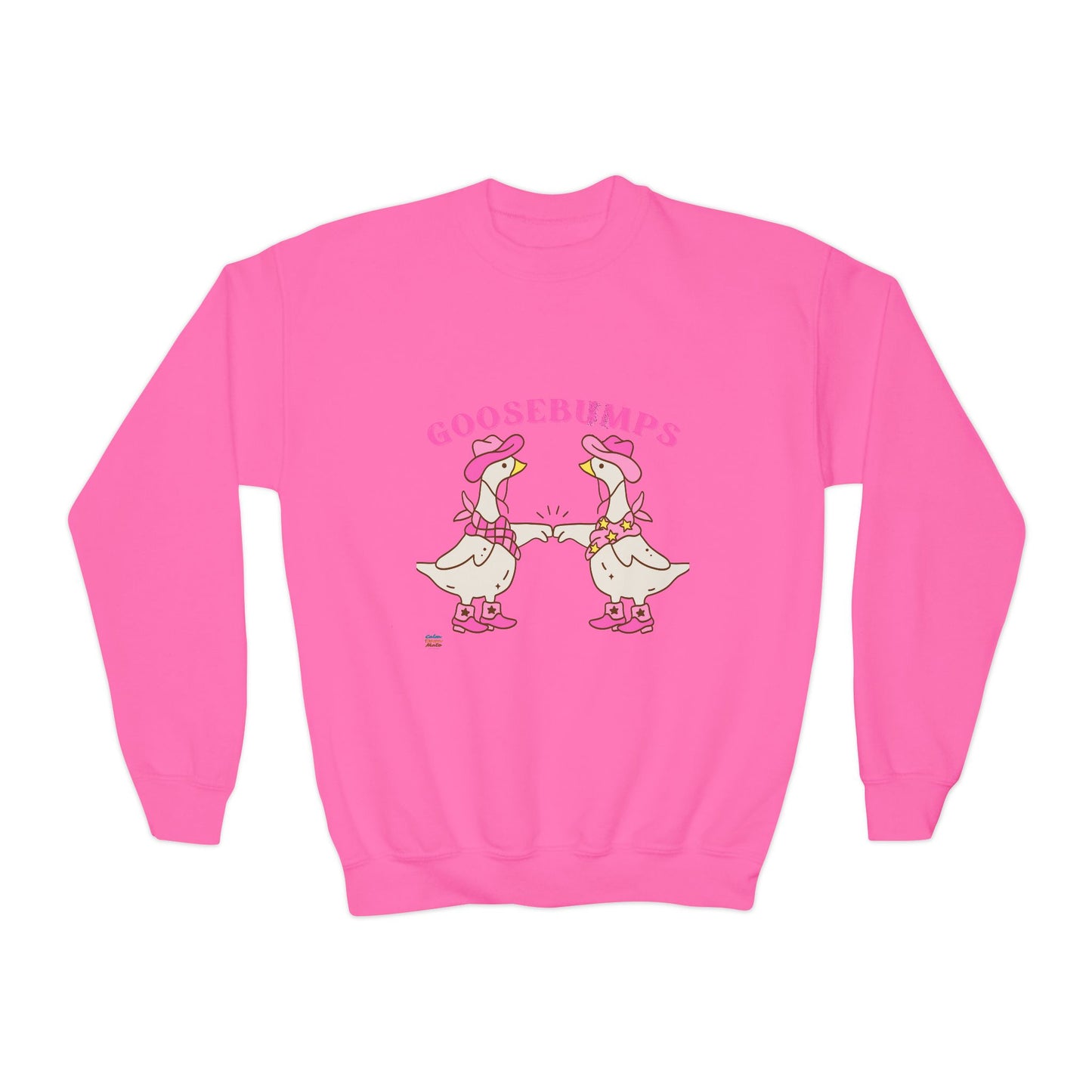 Goosebumps Youth Sweatshirt, Cute Animal Gift, Cozy Kids Apparel, Fun Birthday Present, Seasonal Wear