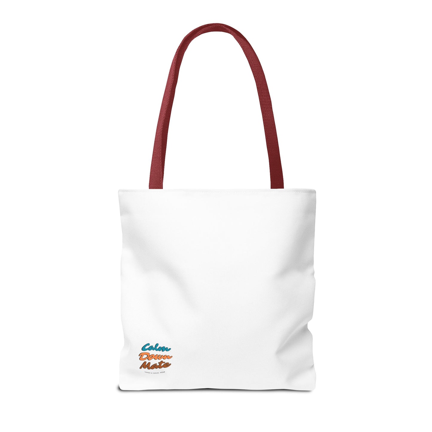 Floral Tote Bag - Positive Vibes, Eco-Friendly Shopping Bag, Everyday Use, Gift for Friends, Spring & Summer Accessory