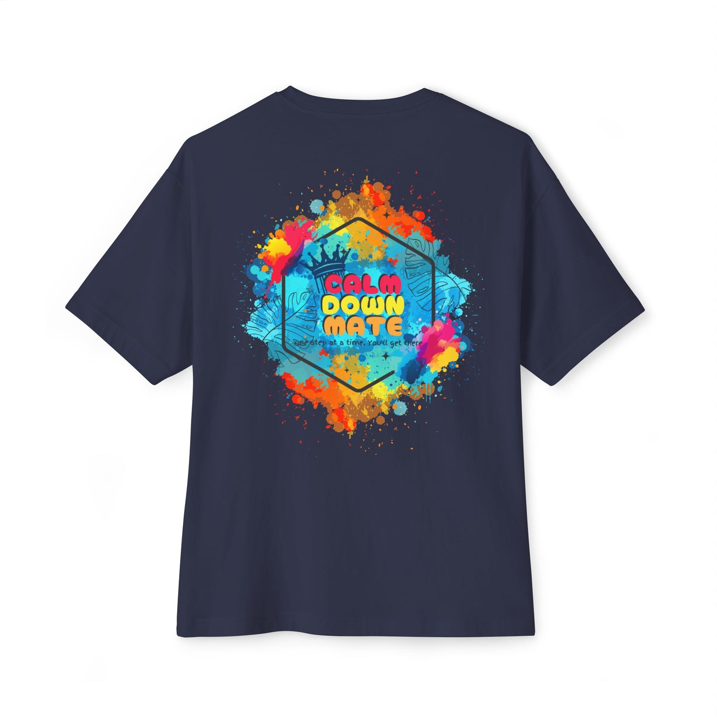 Vibrant Unisex Boxy Tee - Life in Full Color, Cool Summer Top, Relaxed Fit T-Shirt, Gift for Art Lovers, Casual Streetwear