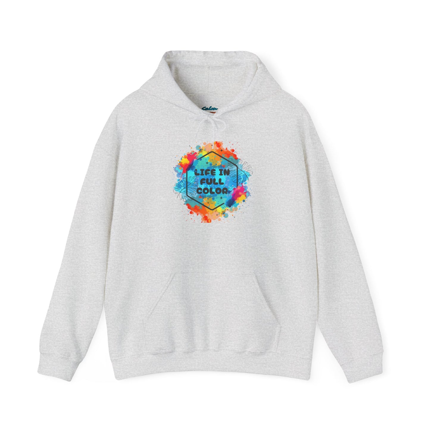 Colorful Inspirational Hoodie for Self-Expression, Unisex Pullover Sweatshirt, Positive Vibes Apparel, Gifts for Her/Him, Cozy Fashion [...]