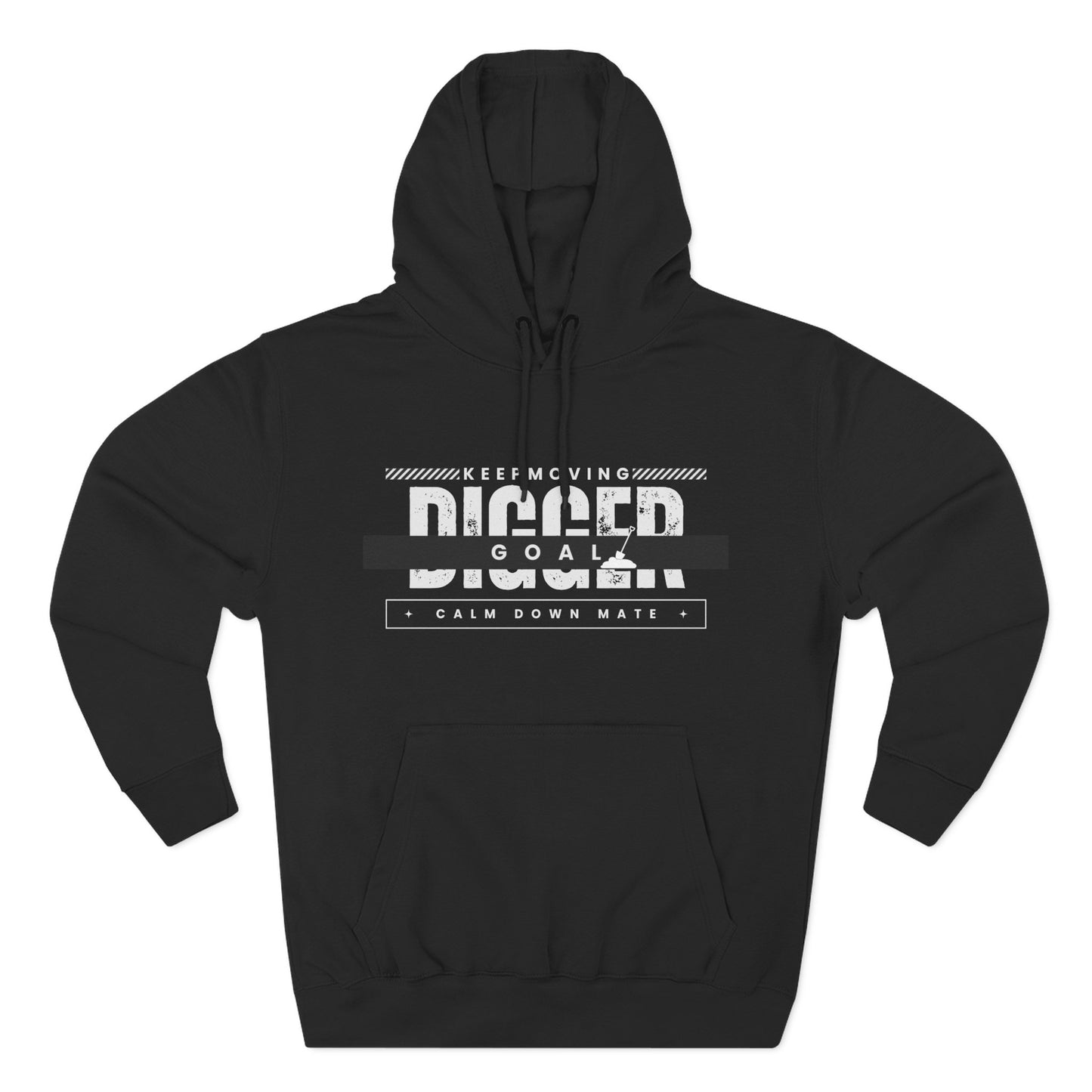 Motivational Fleece Hoodie - Perfect for Achieving Goals and Embracing Challenges, Fitness, Gift for Athletes, Cozy Sweatshirt, Unisex [...]