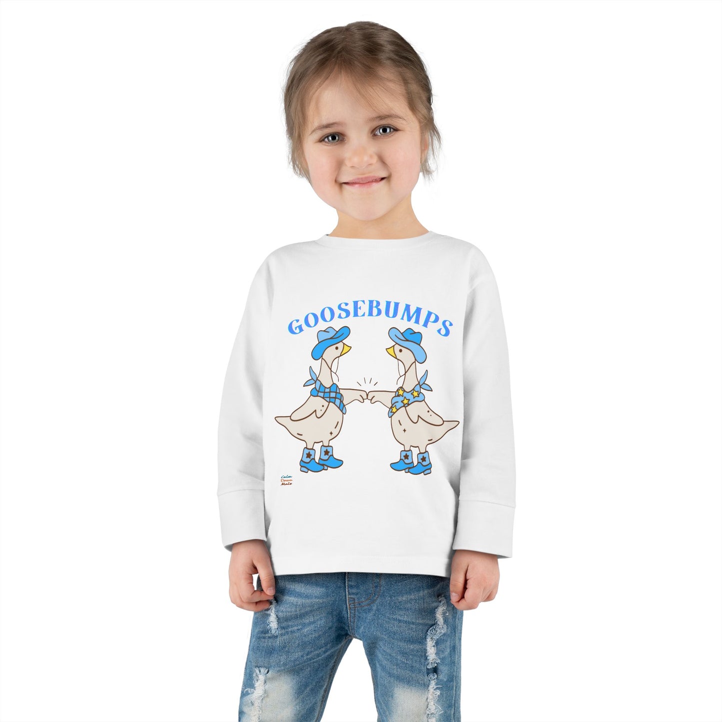 Adorable Toddler Long Sleeve Tee - Fun Goose Bumps Design, Cute Gift for Kids, Toddler Fashion, Playtime Shirt, Birthday Present, [...]