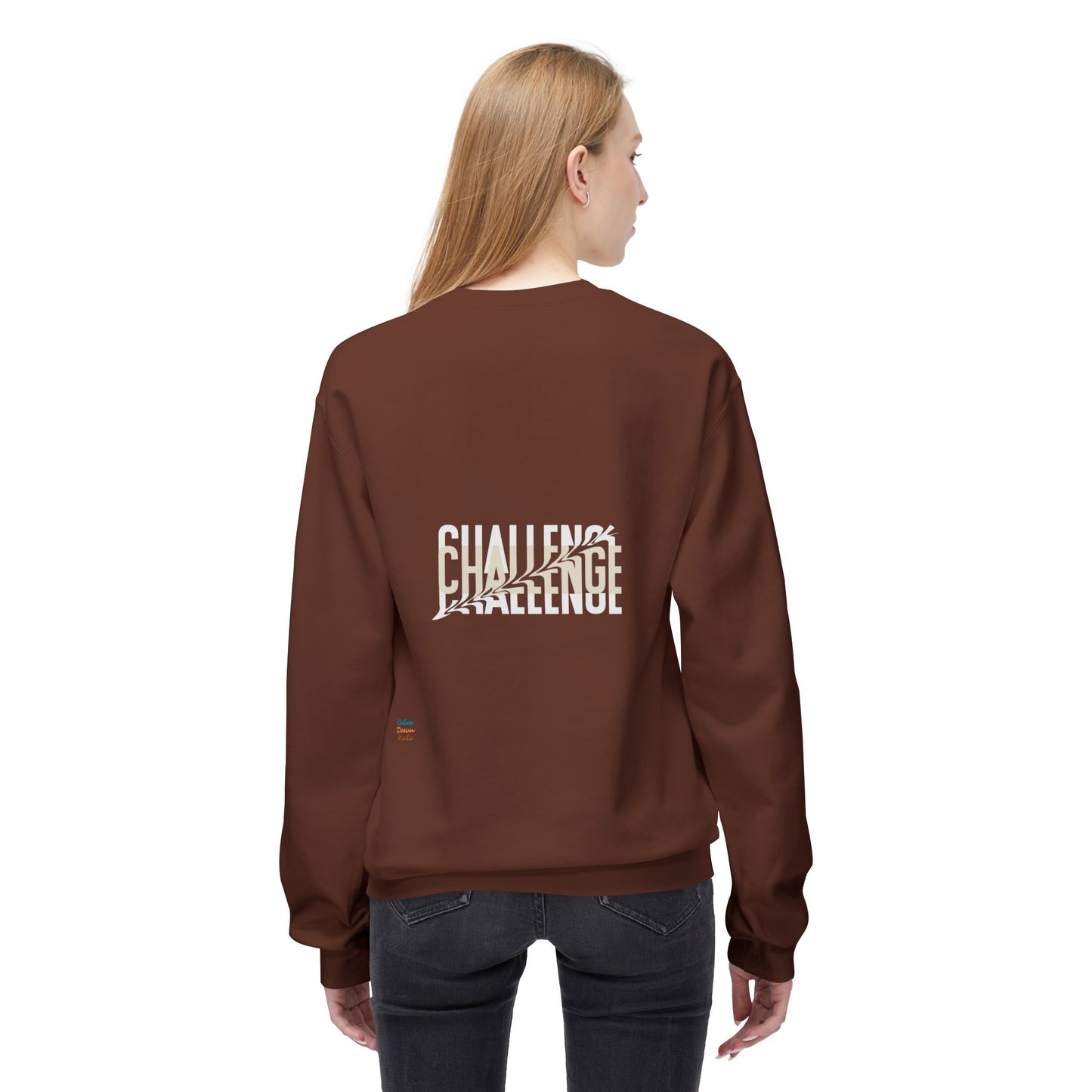 Motivational Crewneck Sweatshirt with Catchy Phrases - Perfect for Gifting, Fitness, Relaxation, Casual Wear, Everyday Comfort