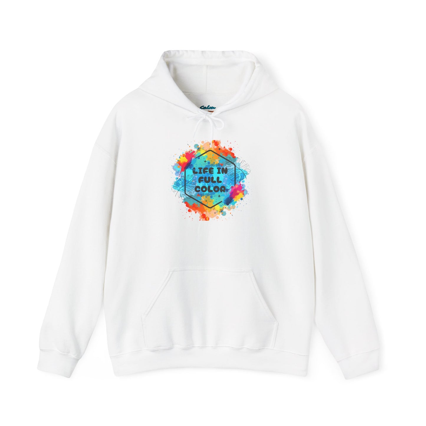 Colorful Inspirational Hoodie for Self-Expression, Unisex Pullover Sweatshirt, Positive Vibes Apparel, Gifts for Her/Him, Cozy Fashion [...]