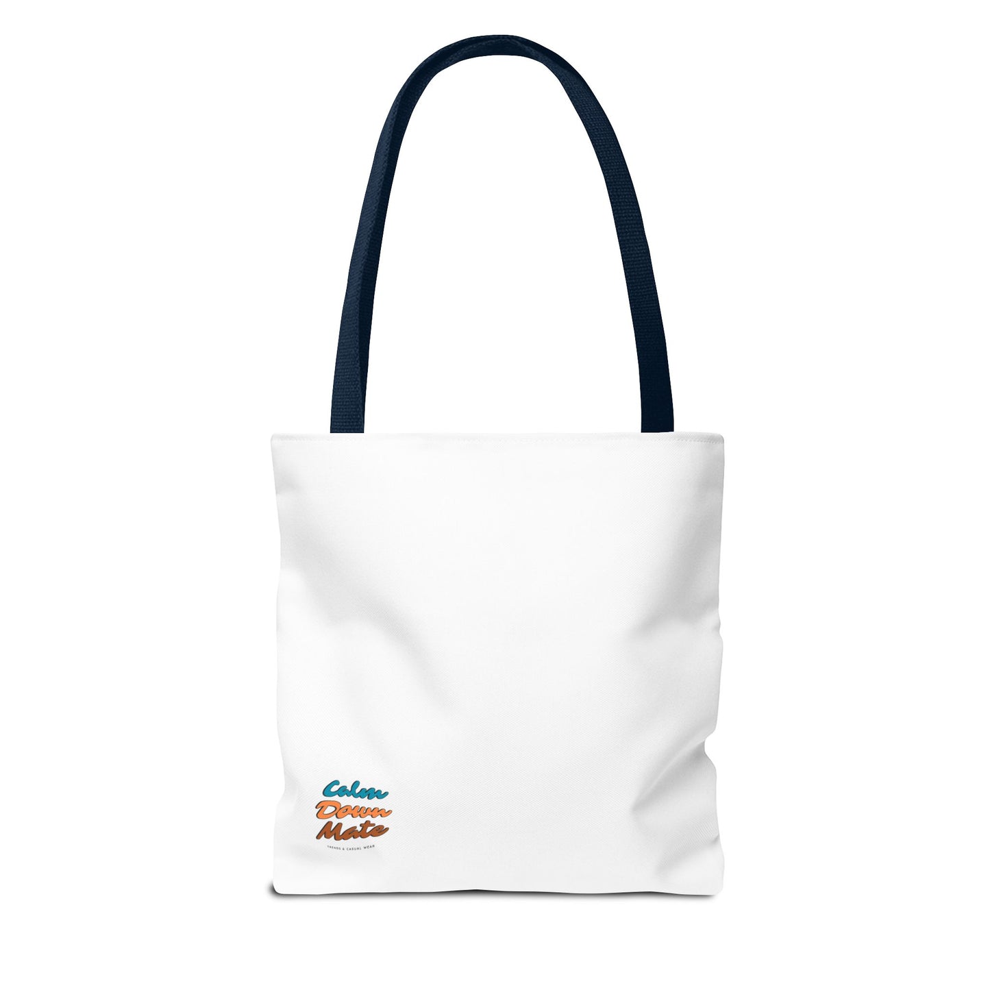 Floral Tote Bag - Positive Vibes, Eco-Friendly Shopping Bag, Everyday Use, Gift for Friends, Spring & Summer Accessory