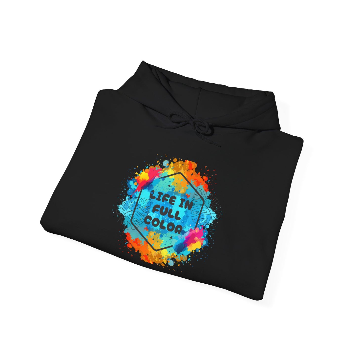 Colorful Inspirational Hoodie for Self-Expression, Unisex Pullover Sweatshirt, Positive Vibes Apparel, Gifts for Her/Him, Cozy Fashion [...]