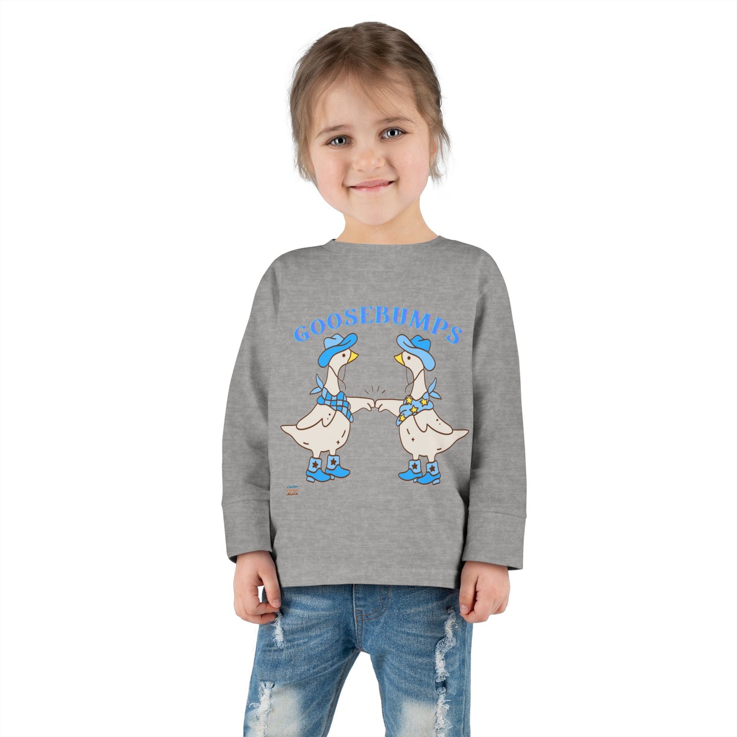 Adorable Toddler Long Sleeve Tee - Fun Goose Bumps Design, Cute Gift for Kids, Toddler Fashion, Playtime Shirt, Birthday Present, [...]