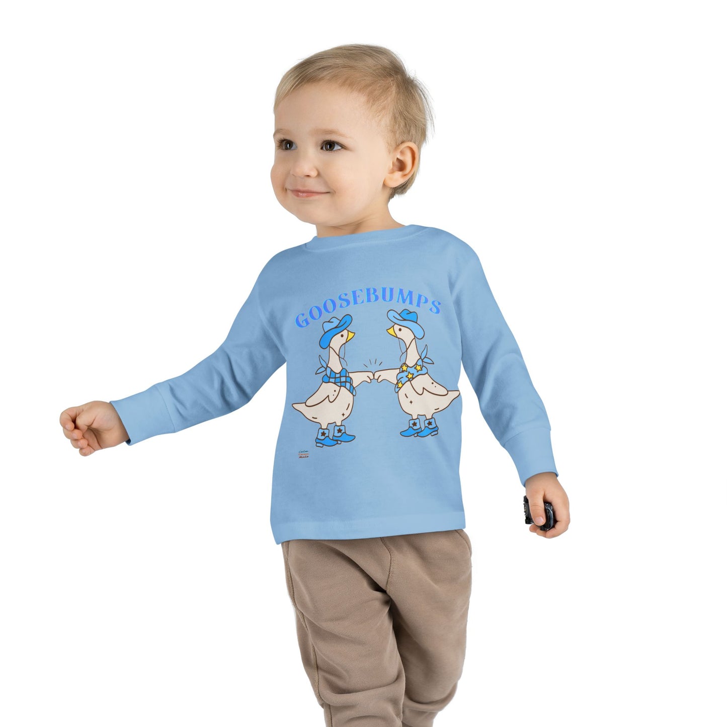 Adorable Toddler Long Sleeve Tee - Fun Goose Bumps Design, Cute Gift for Kids, Toddler Fashion, Playtime Shirt, Birthday Present, [...]
