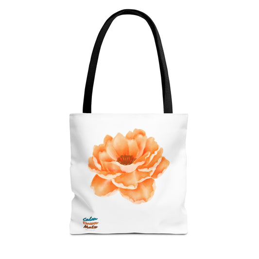 Colorful Floral & Inspirational Hope Tote Bag, Eco-friendly Shopping Bag, Gift for Her, Summer Tote, Beach Bag, Everyday Use