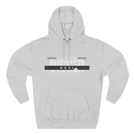 Motivational Fleece Hoodie - Perfect for Achieving Goals and Embracing Challenges, Fitness, Gift for Athletes, Cozy Sweatshirt, Unisex [...]