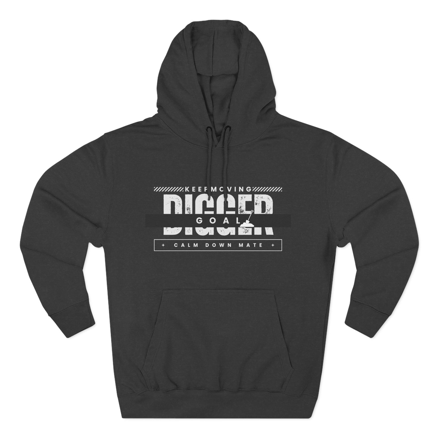 Motivational Fleece Hoodie - Perfect for Achieving Goals and Embracing Challenges, Fitness, Gift for Athletes, Cozy Sweatshirt, Unisex [...]