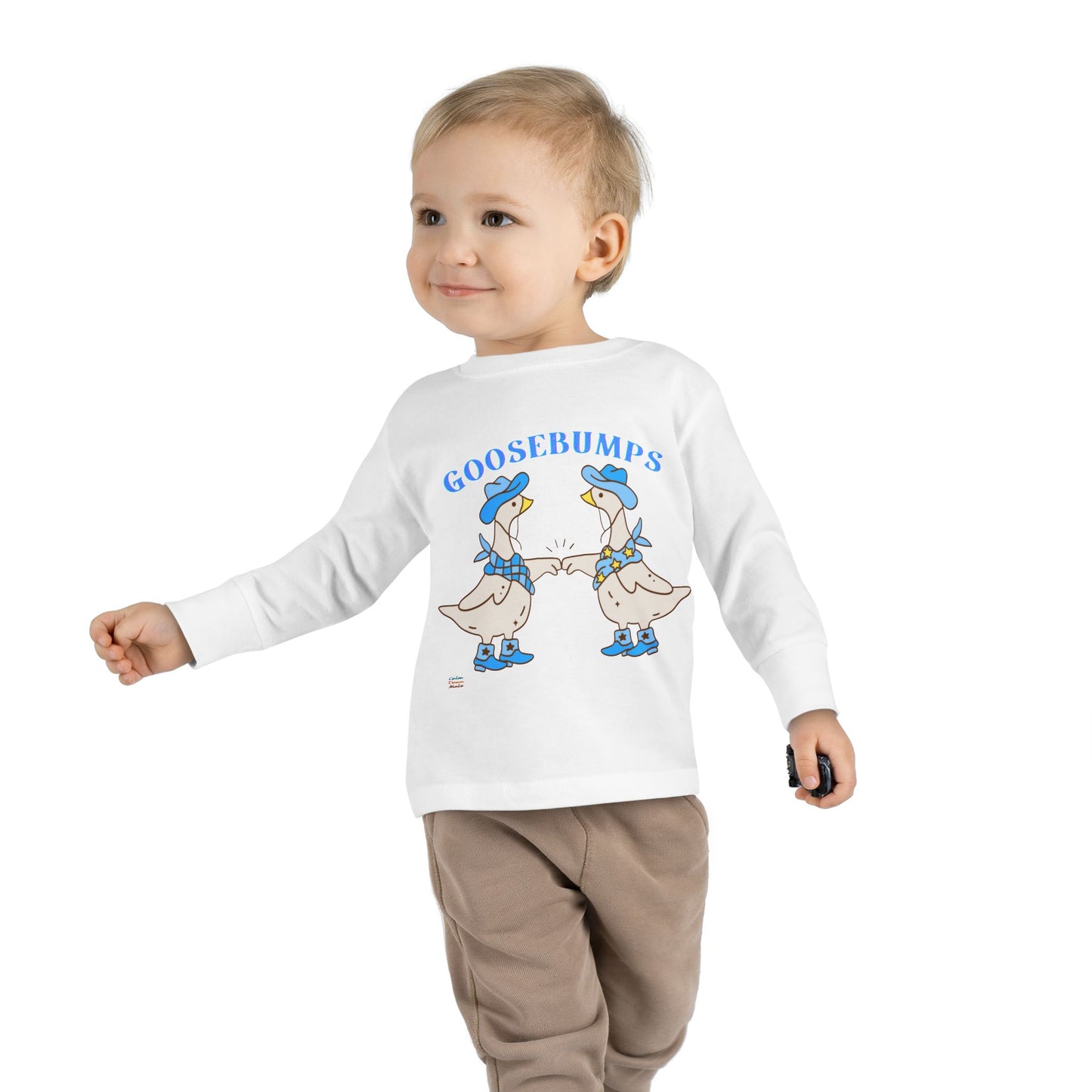 Adorable Toddler Long Sleeve Tee - Fun Goose Bumps Design, Cute Gift for Kids, Toddler Fashion, Playtime Shirt, Birthday Present, [...]