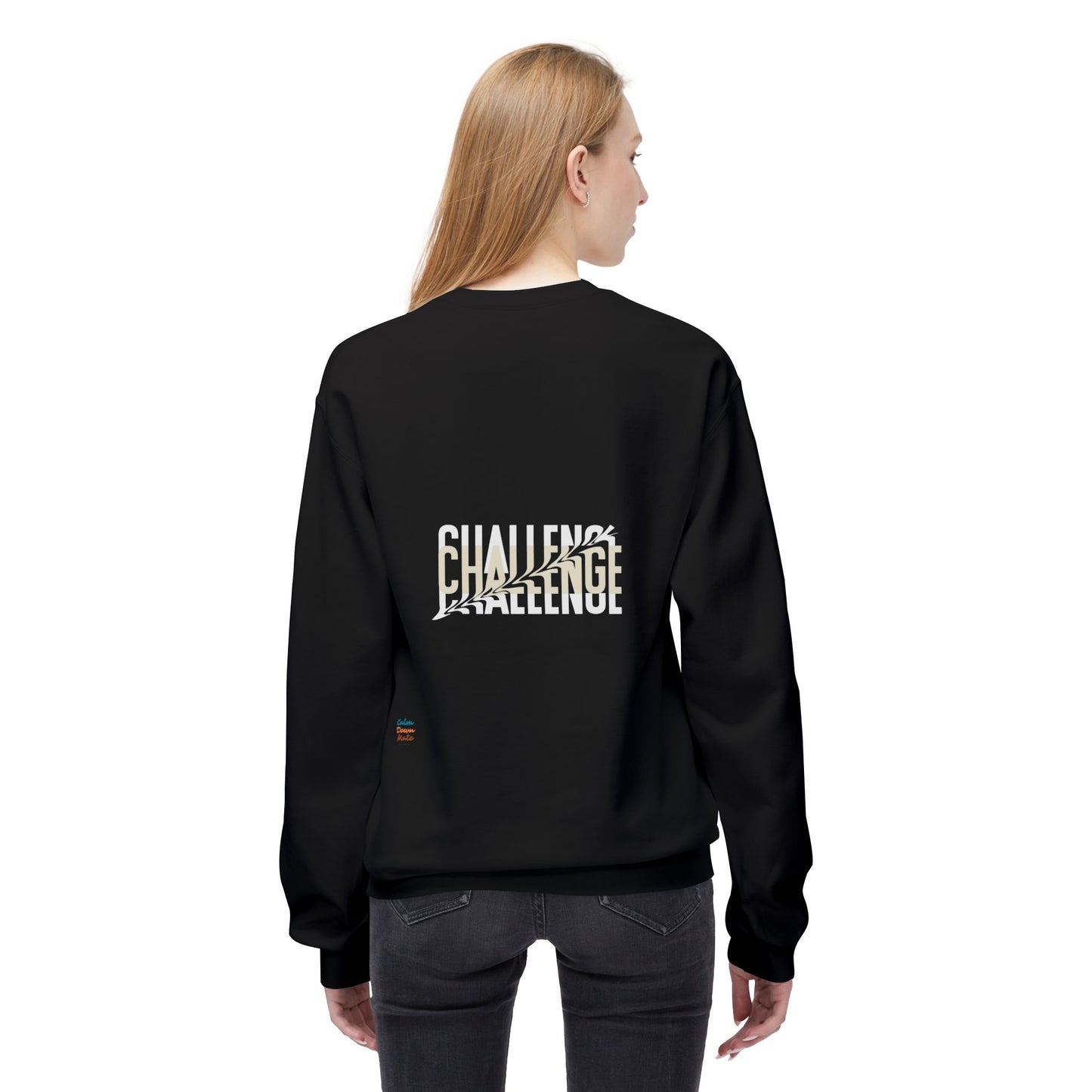 Motivational Crewneck Sweatshirt with Catchy Phrases - Perfect for Gifting, Fitness, Relaxation, Casual Wear, Everyday Comfort
