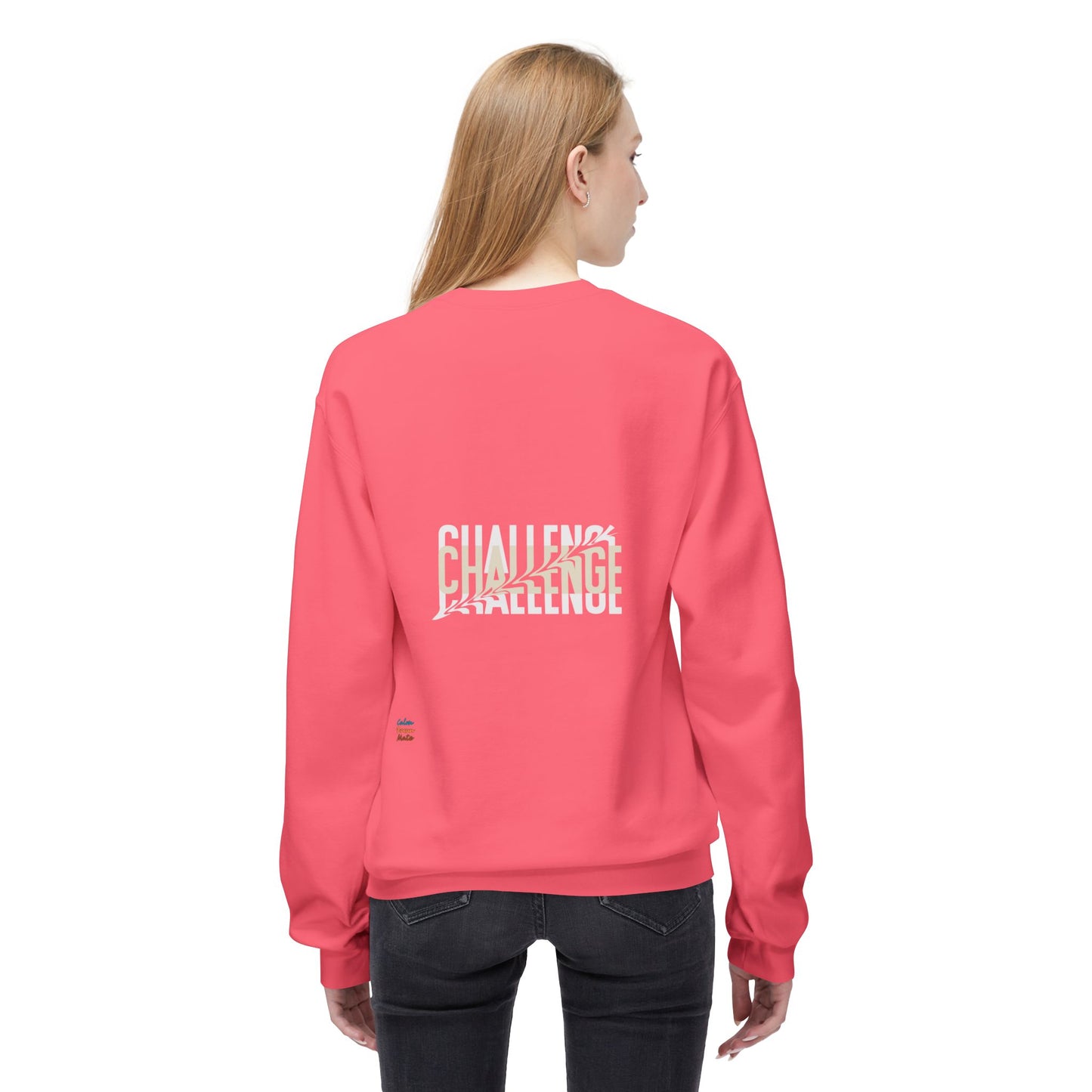Motivational Crewneck Sweatshirt with Catchy Phrases - Perfect for Gifting, Fitness, Relaxation, Casual Wear, Everyday Comfort
