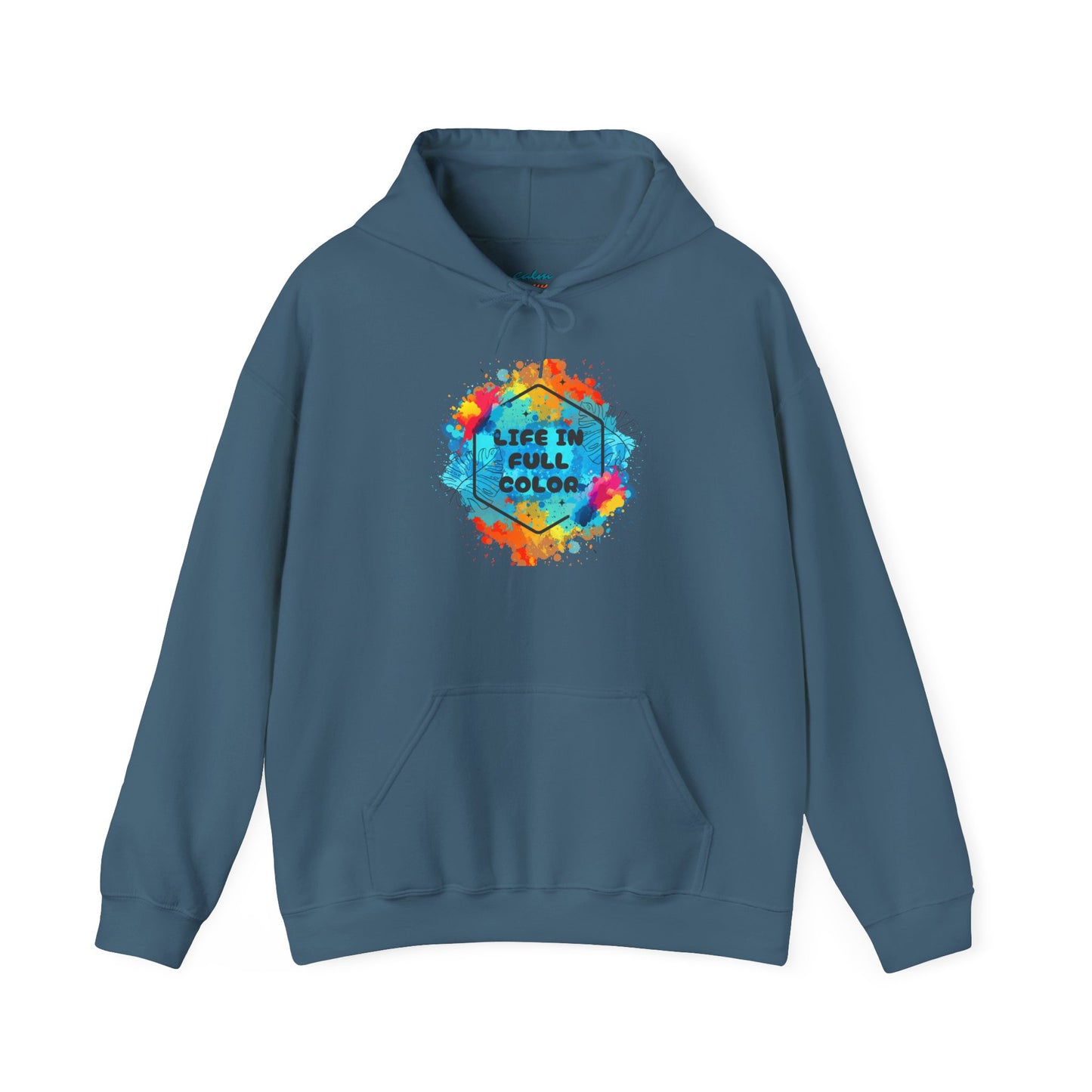 Colorful Inspirational Hoodie for Self-Expression, Unisex Pullover Sweatshirt, Positive Vibes Apparel, Gifts for Her/Him, Cozy Fashion [...]