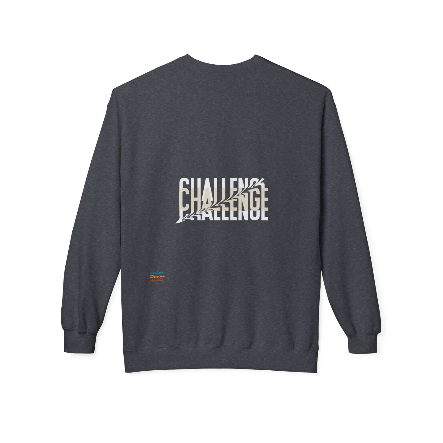 Motivational Crewneck Sweatshirt with Catchy Phrases - Perfect for Gifting, Fitness, Relaxation, Casual Wear, Everyday Comfort