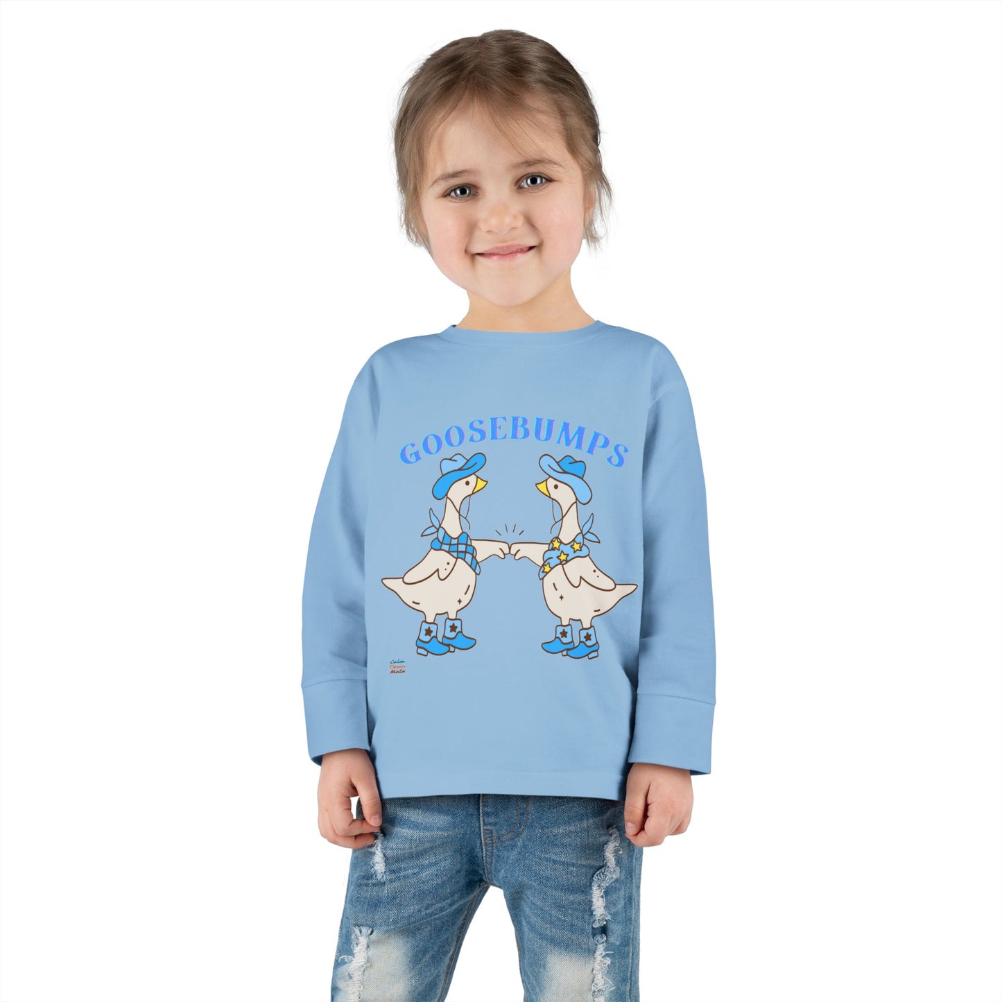 Adorable Toddler Long Sleeve Tee - Fun Goose Bumps Design, Cute Gift for Kids, Toddler Fashion, Playtime Shirt, Birthday Present, [...]
