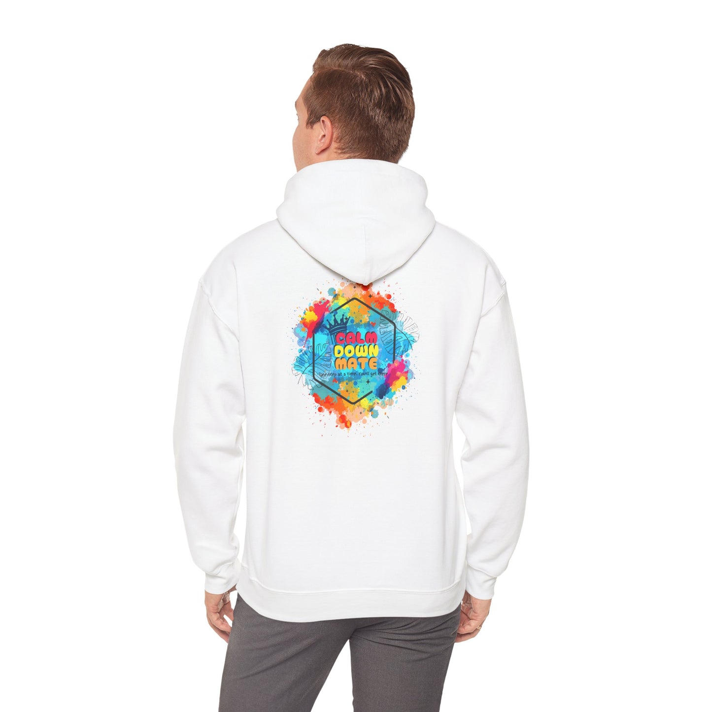 Colorful Inspirational Hoodie for Self-Expression, Unisex Pullover Sweatshirt, Positive Vibes Apparel, Gifts for Her/Him, Cozy Fashion [...]