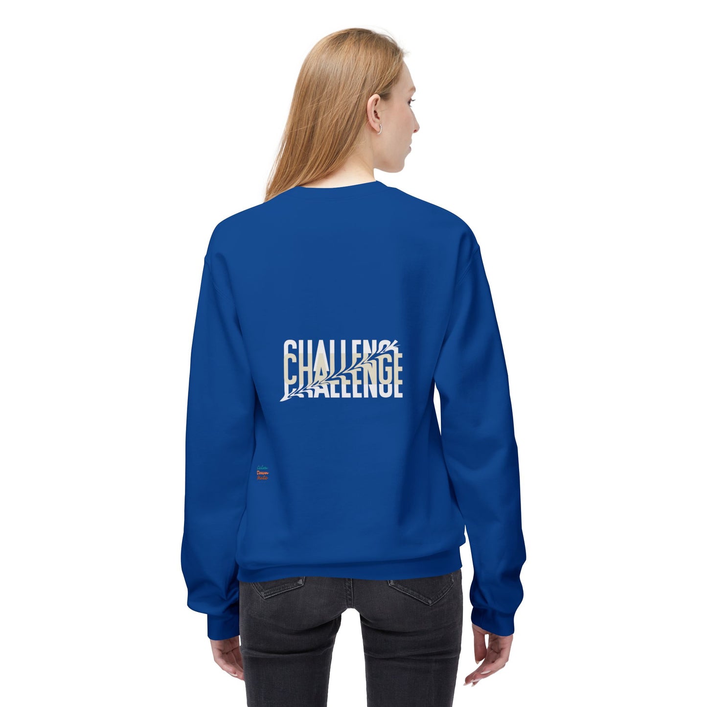 Motivational Crewneck Sweatshirt with Catchy Phrases - Perfect for Gifting, Fitness, Relaxation, Casual Wear, Everyday Comfort