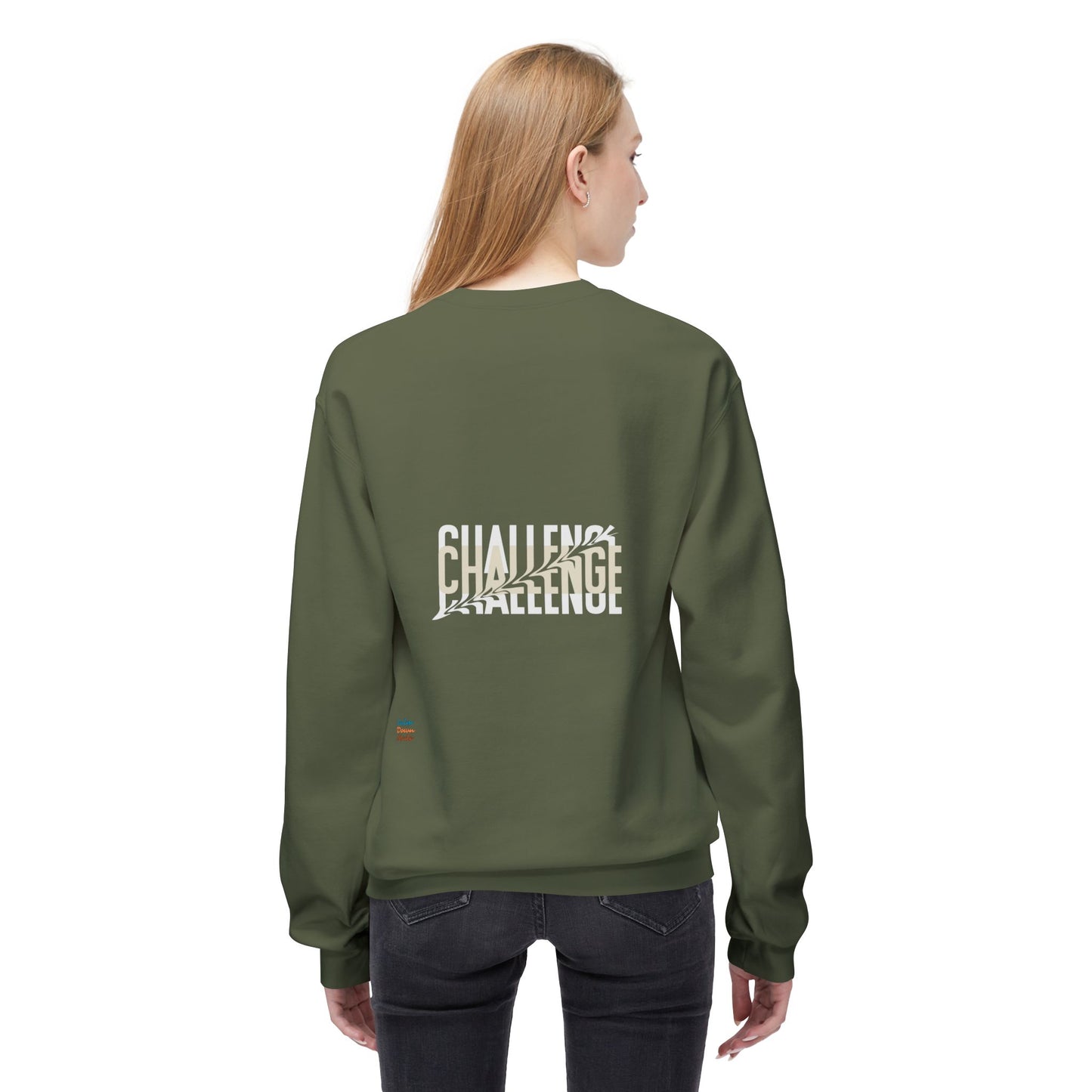 Motivational Crewneck Sweatshirt with Catchy Phrases - Perfect for Gifting, Fitness, Relaxation, Casual Wear, Everyday Comfort