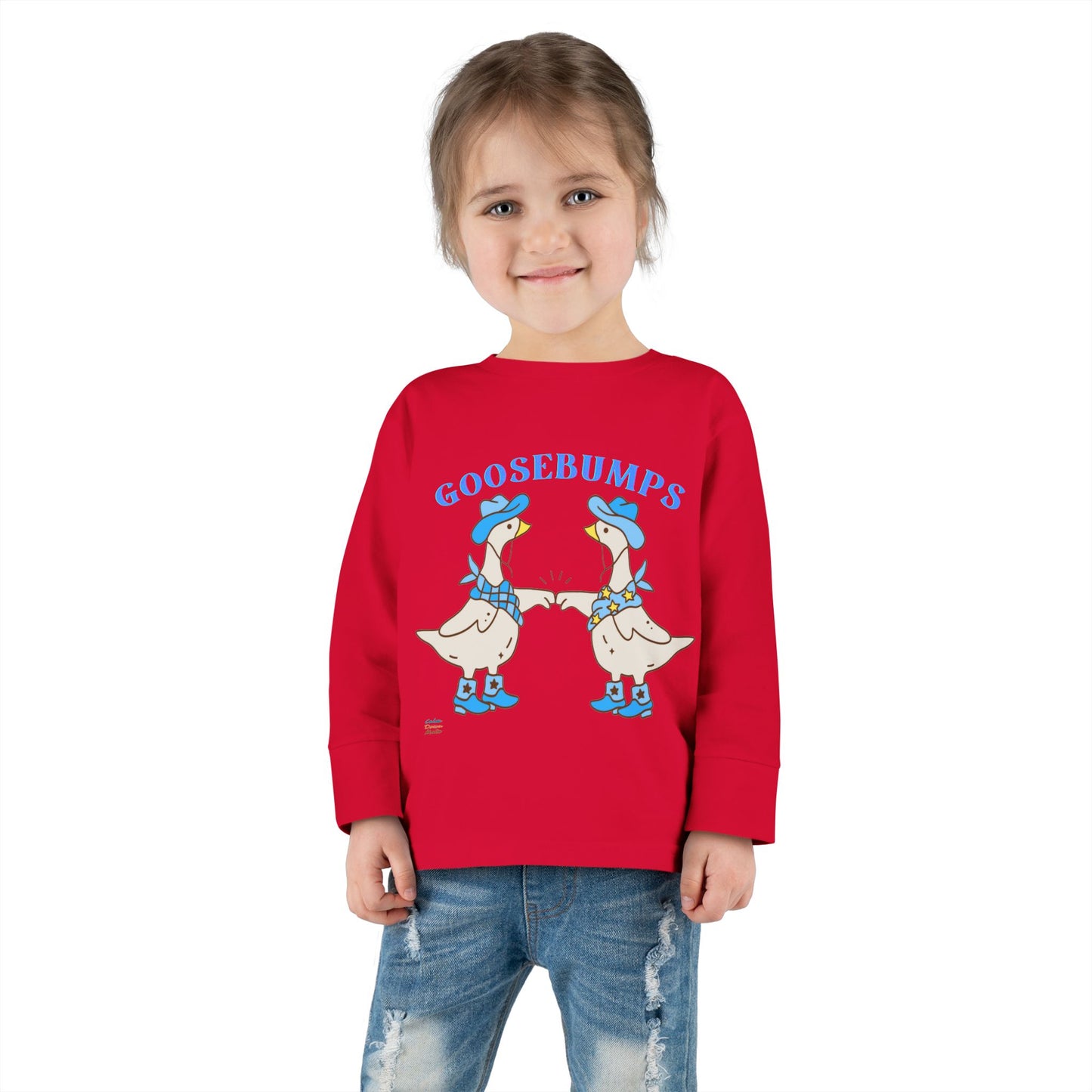 Adorable Toddler Long Sleeve Tee - Fun Goose Bumps Design, Cute Gift for Kids, Toddler Fashion, Playtime Shirt, Birthday Present, [...]